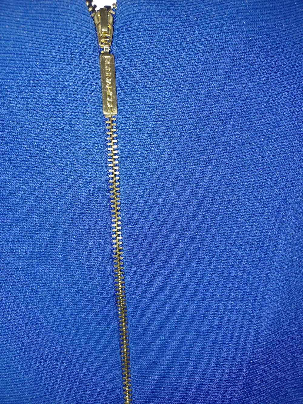 Donna Ricco Royal Blue Sleeveless Peplum Sheath Dress - Picture 5 of 5